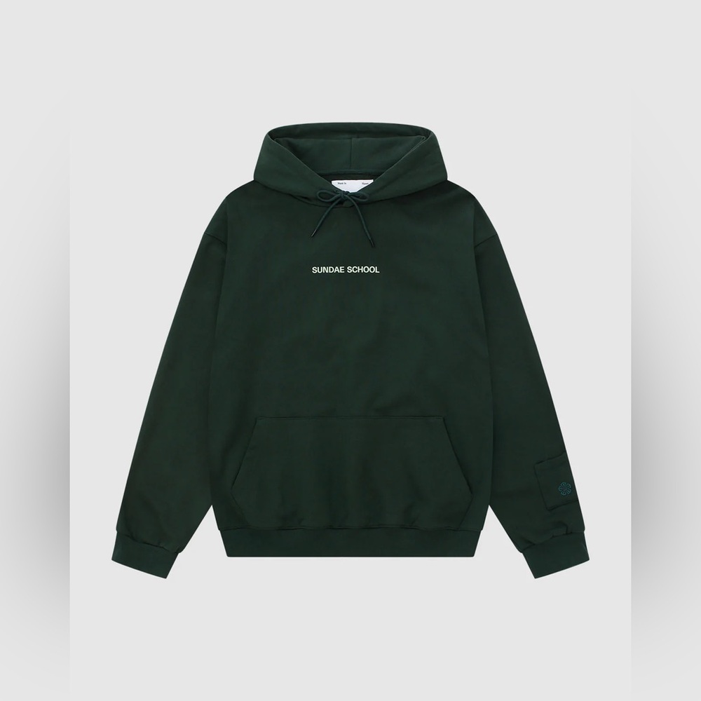 Sundae School Matcha Latte Logo Hoodie